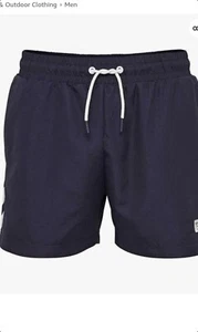 Hummel Men's HOLIDAY Swim Board LEISURE Shorts navy size small to Large bnwt - Picture 1 of 5
