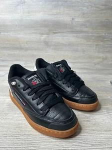 Reebok Club C Bulc Mens Black Leather Lace Up Lifestyle Sneakers Shoes Size 6 - Picture 1 of 9