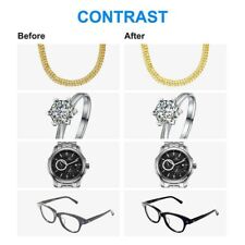 1*Ultraschallreiniger Reinigungsgerät Timer Brillen Schmuck Uhren Reiniger