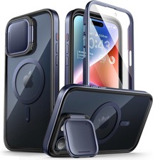 For iPhone 15 ProMax 6.7" i-Blason MagSafe Case 360 ScreenCover Shockproof Shell