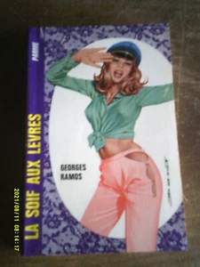 LA SOIF AUX LEVRES GEORGES RAMOS PSEUDO DE GJ ARNAUD PIN UP JEF DE WULF - Imagen 1 de 3