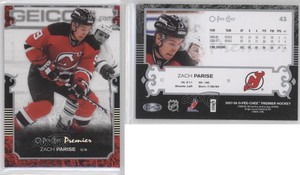 2007-08 O-Pee-Chee Premier Silver Spectrum /25 Zach Parise #43