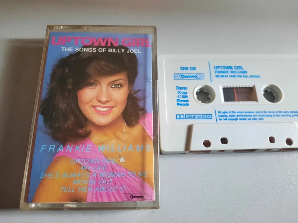 FRANKIE WILLIAMS - UPTOWN GIRL - CASSETTE TAPE ALBUM 1984 BILLY JOEL COVERS Foto 1 de 1
