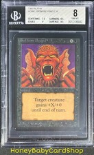 MTG Limited Edition Alpha 1993 Howl From Beyond BGS 8.0 NM/MT Old School 93/94