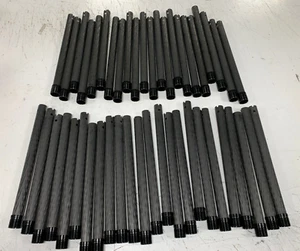 46x Carbon Fibre Fiber Tube Rod Pole Matte - 24.5mm OD x 335mm Job Lot - Picture 1 of 6