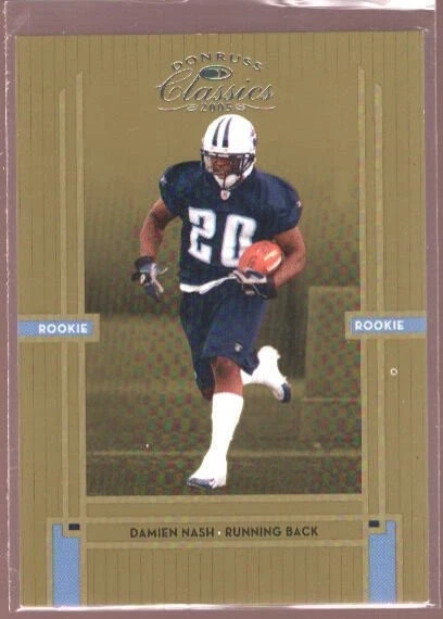 DAMIEN NASH 2005 DONRUSS CLASSICS RC /1499 #191 $8 - Image 1 of 1
