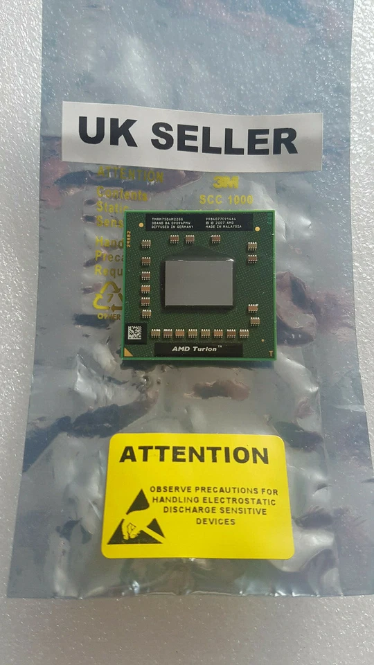 Acer aspire 7530G AMD Turion 64 X2 RM-75 CPU Processor 2.2Ghz TMRM75DAM22GG RM75 - Image 1 of 1