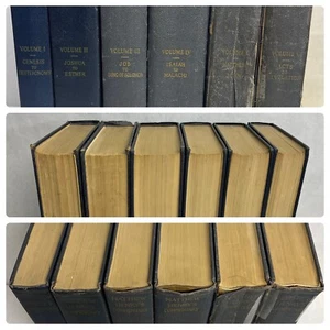 Matthew Henry's Commentary Complete Set, Volumes 1 to 6 Vintage 1930s HC Revell - Picture 1 of 16