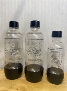 SodaStream 3 X Carbonating Bottles Pack of 3 LOT - Picture 1 of 3