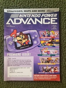 Nintendo Power Advance Vol. 1 Premiere Issue Super Mario Advance - Picture 1 of 4