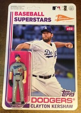 2020 Topps Big League BB Super7 Action Variant Figure #22 Clayton Kershaw