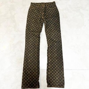 Брюки женские Louis Vuitton синие 