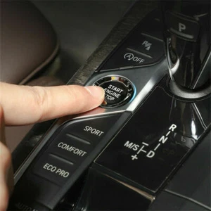 1 Piece Crystal Car Start Button Part Special For BMW 3 G20 2020 Z4 X5 X7 2019 - Picture 1 of 9
