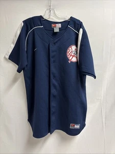 MLB Nike Team New York Yankees CC Sabathia #52 Youth Jersey Sz Large EUC - Picture 1 of 3