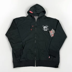 Dixxon Flannel Co Mens Med Hoodie Ground Up Customs Form And Function Work Black - Picture 1 of 7