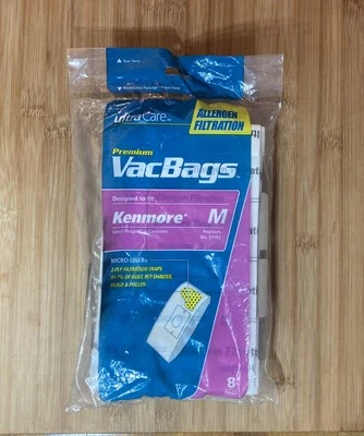 Bolsas de vacío UltraCare Kenmore U reemplaza 51195 Select Magic Blue Foto 1 de 4