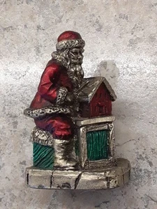 Russ Yuletide Heirloom 2,5" Santa In Workshop Figur #9570 - Bild 1 von 8