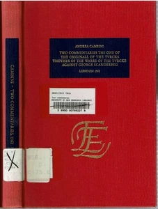 Andrea Cambini / TWO COMMENTARIES THE ONE OF THE ORIGINALL OF THE TURCKS Turkey - Picture 1 of 3