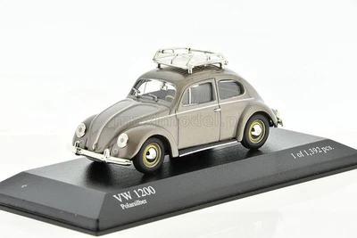 VOLKSWAGEN 1200 Silver 1953 1/43 MINICHAMPS 430052105 - Image 1 of 4