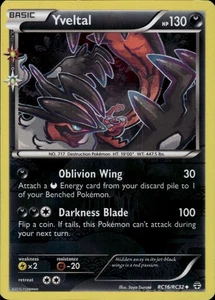 Yveltal Uncommon Generations: Radiant Collection RC16/RC32 NM - Picture 1 of 2