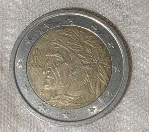 💥✨ Euro Italy 2002 Bimetallic 2 Euro coin - Picture 1 of 2