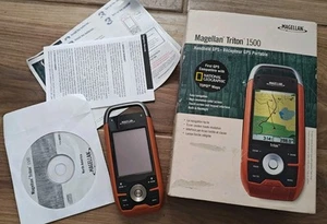 Magellan Triton 1500 Hiking GPS Set 3D TOPO Map geocache hunting waterproof ATV - Picture 1 of 6