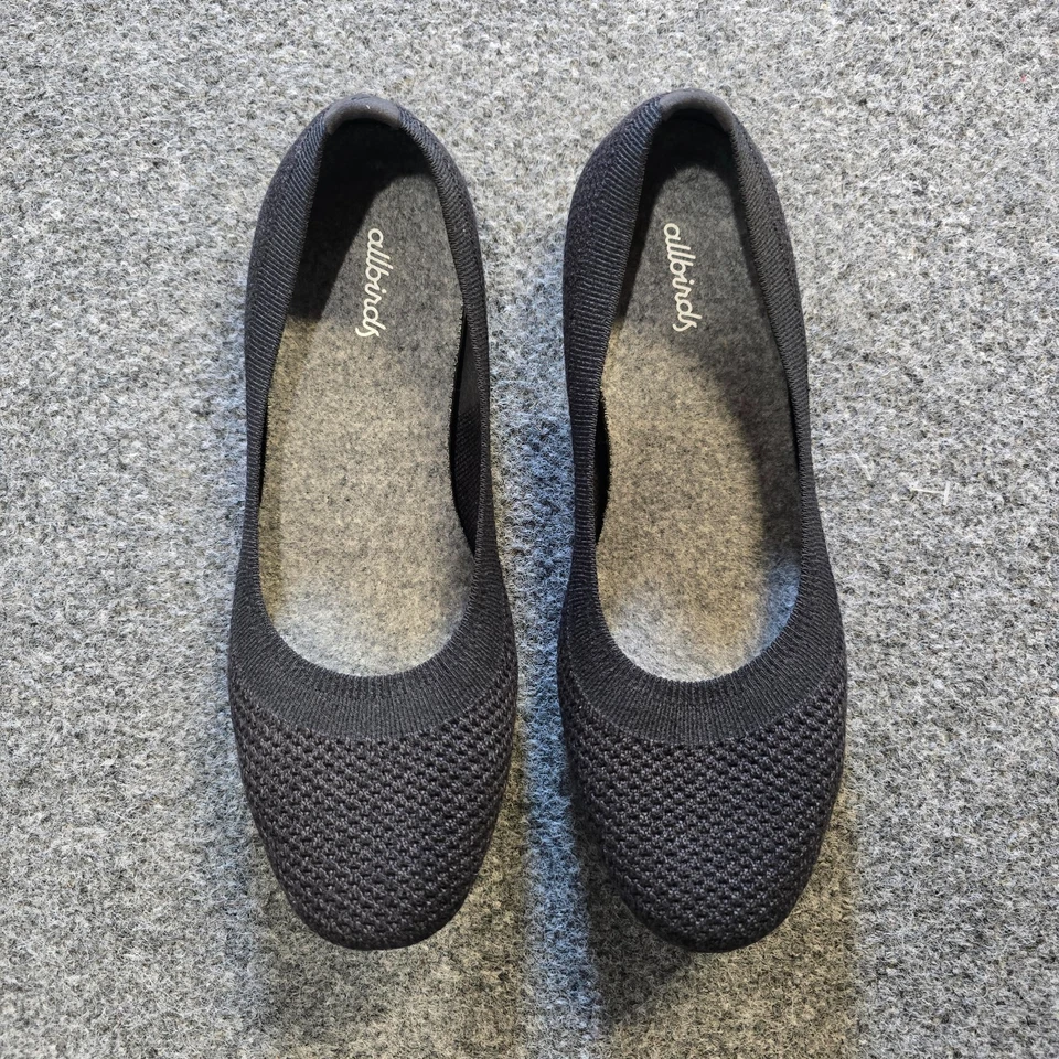 Zapatos All Birds para mujer talla 8 gris árbol breezers ballet planos tejidos ligeros Foto 1 de 4