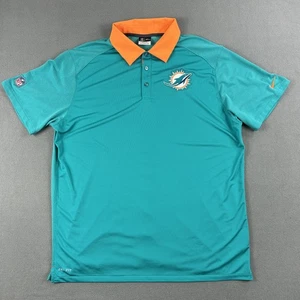 Camiseta de los Miami Dolphins para Hombres XL NFL Fútbol Nike Dri Fit Ropa de Campo Camiseta - Imagen 1 de 7