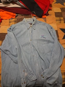 Vintage Denim Richmond Renegades Hockey XL Hemd mit Knopfleiste - Bild 1 von 5