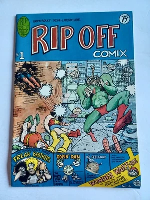 Rip Off comix #1-10 Set - Freak Brothers - Underground - 1977 - FN-VF - Image 1 of 4