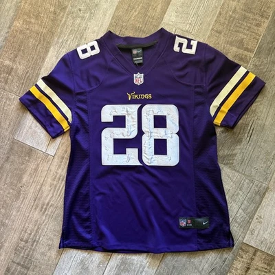 Camiseta para mujer Minnesota Vikings Nike NFL talla M #28 Foto 1 de 4