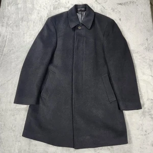 Lauren Ralph Lauren Coat Mens 40 Long Wool Blend Dress Overcoat Winter Formal - Picture 1 of 14