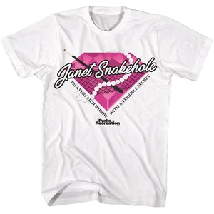 Parks And Recreation - Janet Snakehole Diamond - American Classics - Solid White - Picture 1 of 2