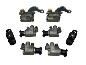 Set of Six Brake Wheel Cylinders for MG TD TF T Series 4 Front 2 Rear + Boots - Picture 1 of 1
