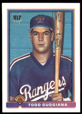 1991 Bowman #697 Todd Guggiana MVP Foil - Image 1 of 2