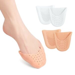Toe Protectors For Women Silicone Toe Pouches Gel Pads Pointe Shoes Protectors