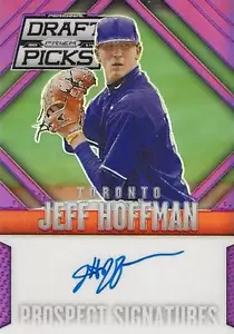 2014 Panini Prizm Perennial Draft Picks Basbll 'Prospet Signatures' Jeff Hoffman - Picture 1 of 2
