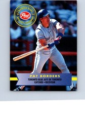 BASEBALL POST CANADA 1994 CHAMPION SERIES TORONTO BLUE JAYS PAT BORDERS  NO128