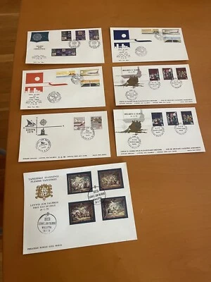 7 Different Malta First Day Covers  1978,1979, XF Condition - Image 1 of 4