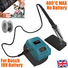UK For Bosch 18V Battery Welding Tool Soldering Iron Station Portable Cordless