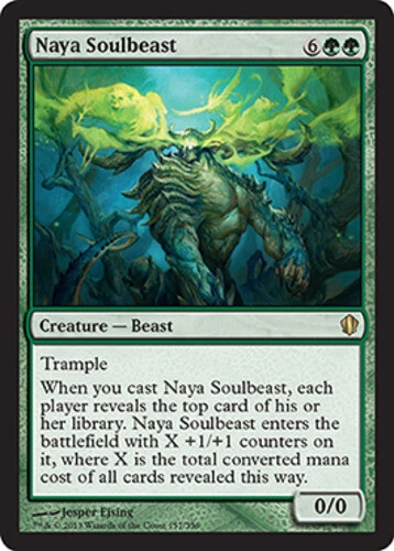 Naya Soulbeast ~ Near Mint Commander 2013 MTG Magic UltimateMTG Green Card - Image 1 of 1