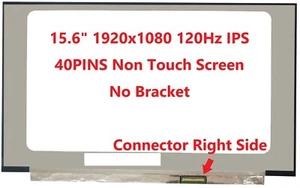 New15.6" FHD 120Hz IPS 40 Pin Matte Screen For N156HRA-GAA/NV156FHM-N4U - Picture 1 of 3