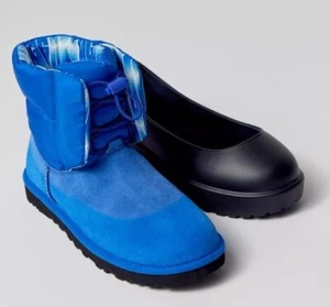 UGG Classic Maxi Toggle Boot Womens 9 Suede Convertible Cozy Outdoors Snow New - Picture 1 of 12