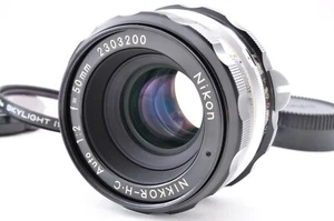 Nikon NIKKOR-H C Auto 50mm f2 Non Ai Standard MF Lens  From JAPAN [Near MINT- ] - Picture 1 of 12