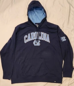 Fanatics North Carolina Tar Heels Navy Blue Arch & Logo Hoodie Men's 2XL READ - Picture 1 of 4
