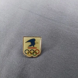 USPS Olympic Rings Hat Jacket Lapel Pin - Picture 1 of 2