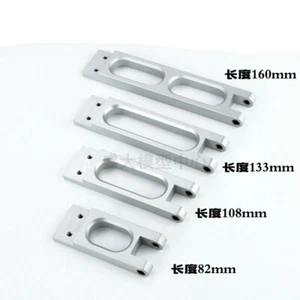 New Aluminum Silver Rudder Bracket 3"- 6" Inch for RC Boat Marine Rudder - Picture 1 of 22