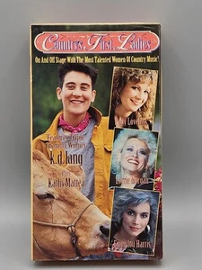 COUNTRY'S FIRST LADIES VHS EMMY LOU HARRIS PATTY LOVELESS LORRIE MORGAN KD LANG - Picture 1 of 3