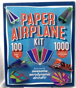 Kit de avión de papel: ¡construye y vuela impresionantes aviones aerodinámicos! 100 aviones nuevos - Imagen 1 de 3