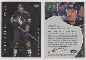 2001-02 ITG Parkhurst Silver Tri-Star New England /10 Alex Kovalev #17